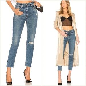 GRLFRND Karolina High Rise Button Fly Women’s Skinny Jeansns Sz 26